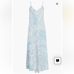 All Saints cloud slip dress